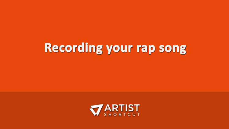 Recording your rap song